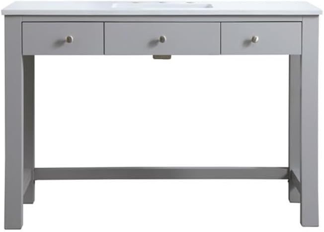 Elegant Kitchen and Bath – VF14848GR – 48 Inch ADA Compliant Bath Vanity In Grey
