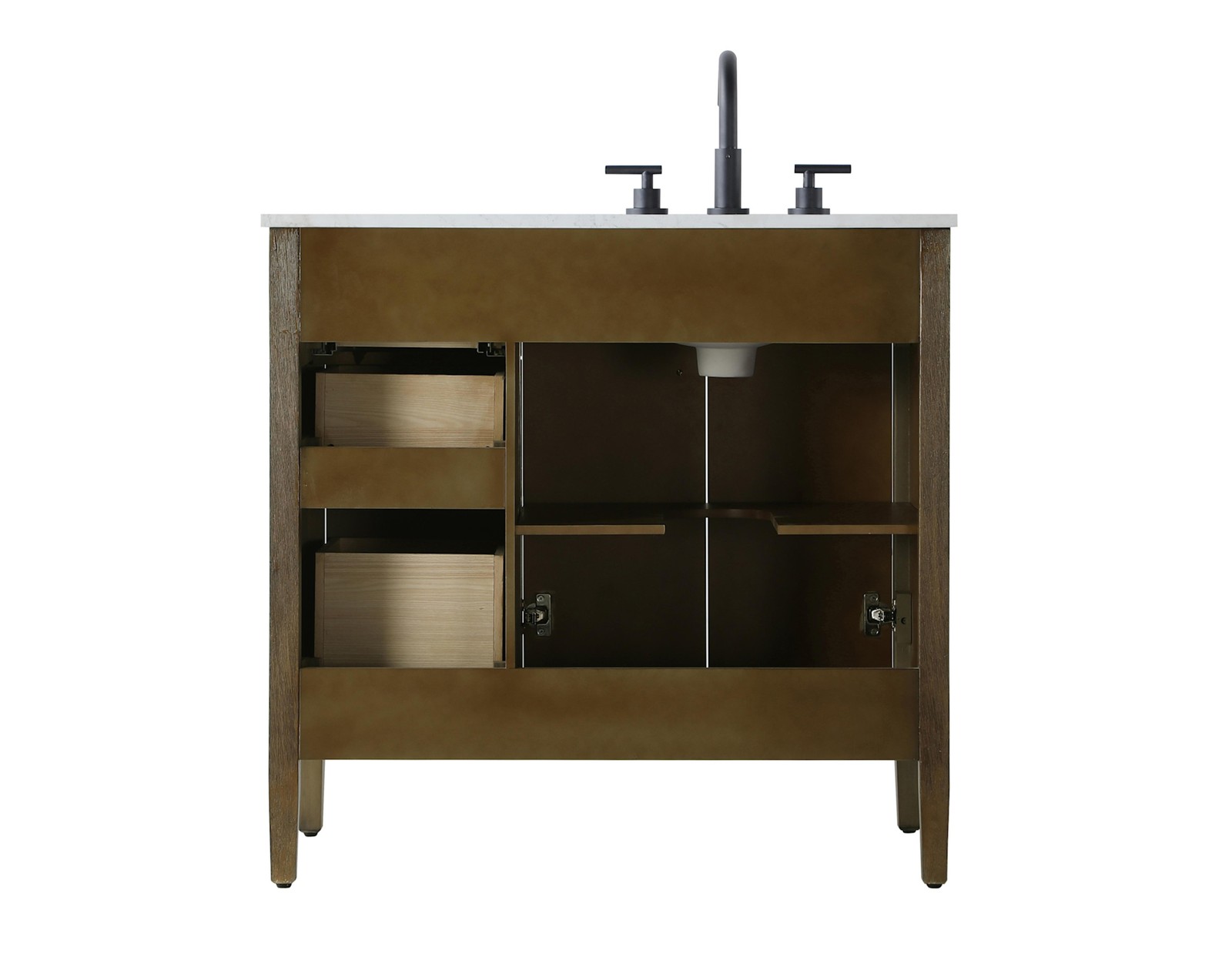 Elegant Lighting VF29636 Blakely 36″ – Hazel Oak