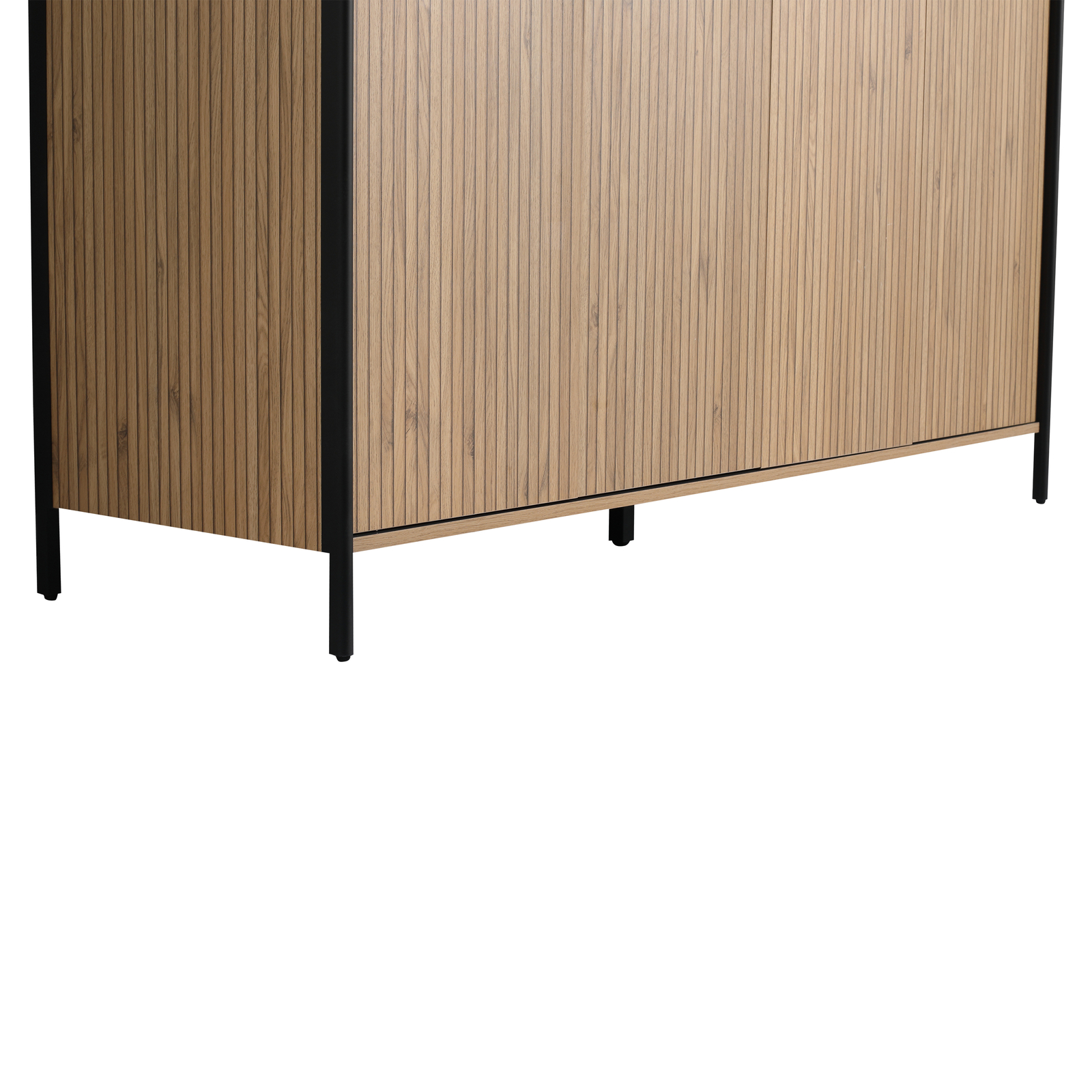 60″ Plywood Freestanding Bathroom Vanity Without Sink Top Included With 4Doors