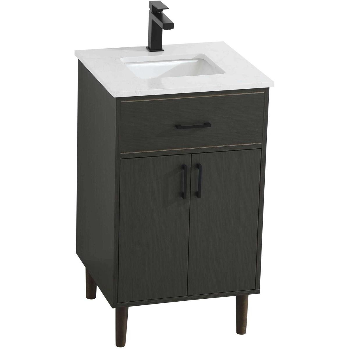 Elegant Lighting VF25020MMB Chandler Vanity Mocha Brown