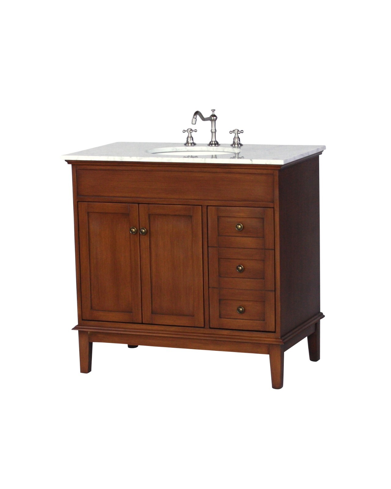 36-Inch Contemporary Style Single Sink Bathroom Vanity Model 301-36 SK
