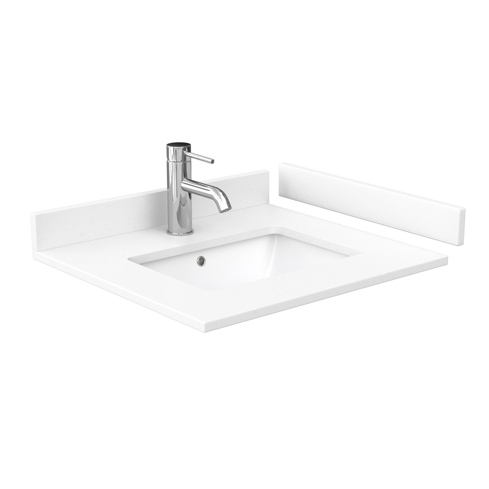 Wyndham Collection WCF9191-24S-VCA-UNSMXX Palmilla 24″ – Natural Oak / Carrara