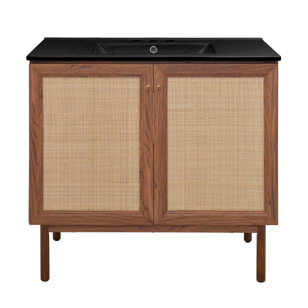 Swiss Madison SM-BV663-3 Classe 36″ – Brown Oak / Matte Black
