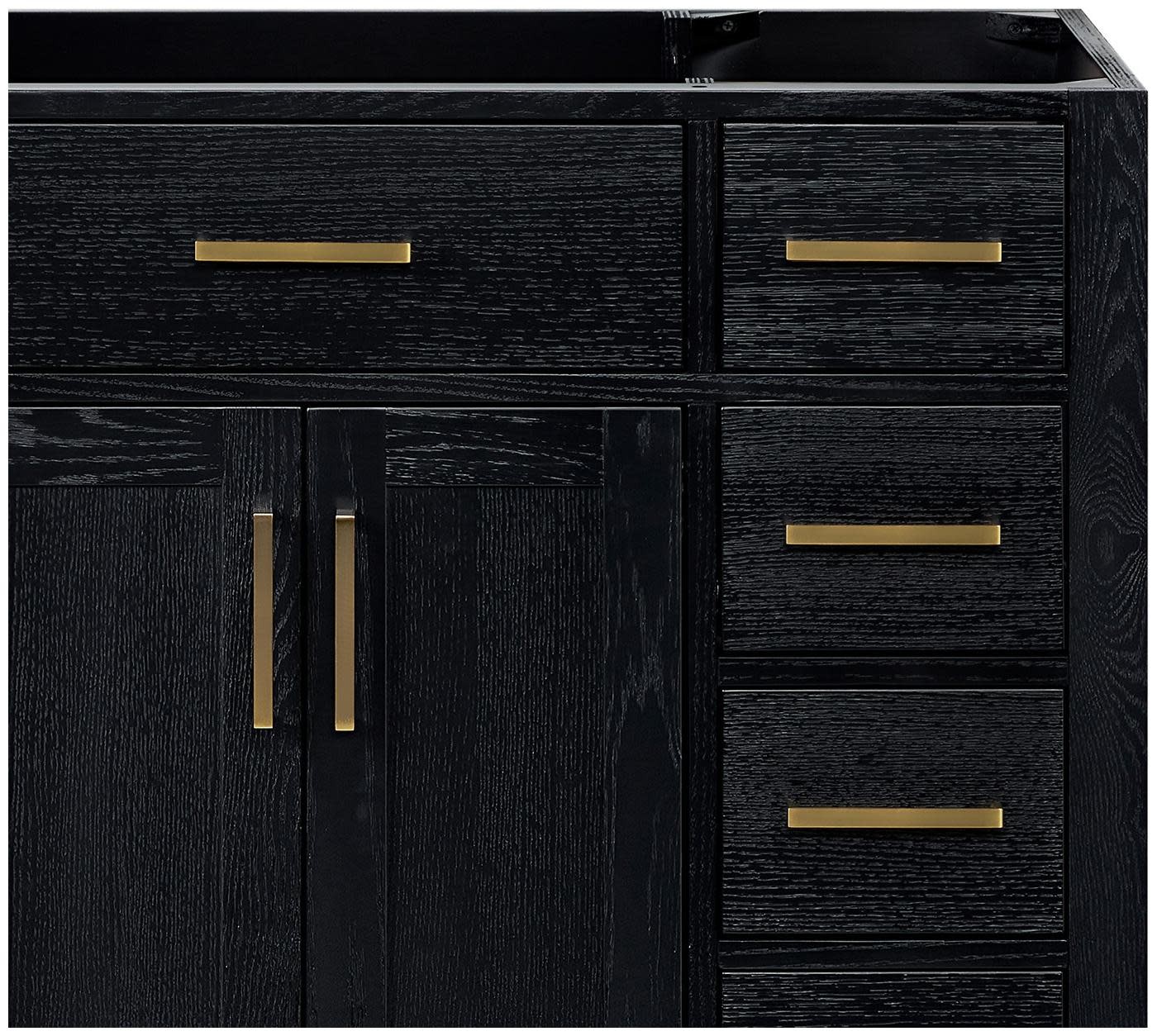 Ariel T042S-BC Hepburn 42″ Single – Oak / Matte Black Hardware