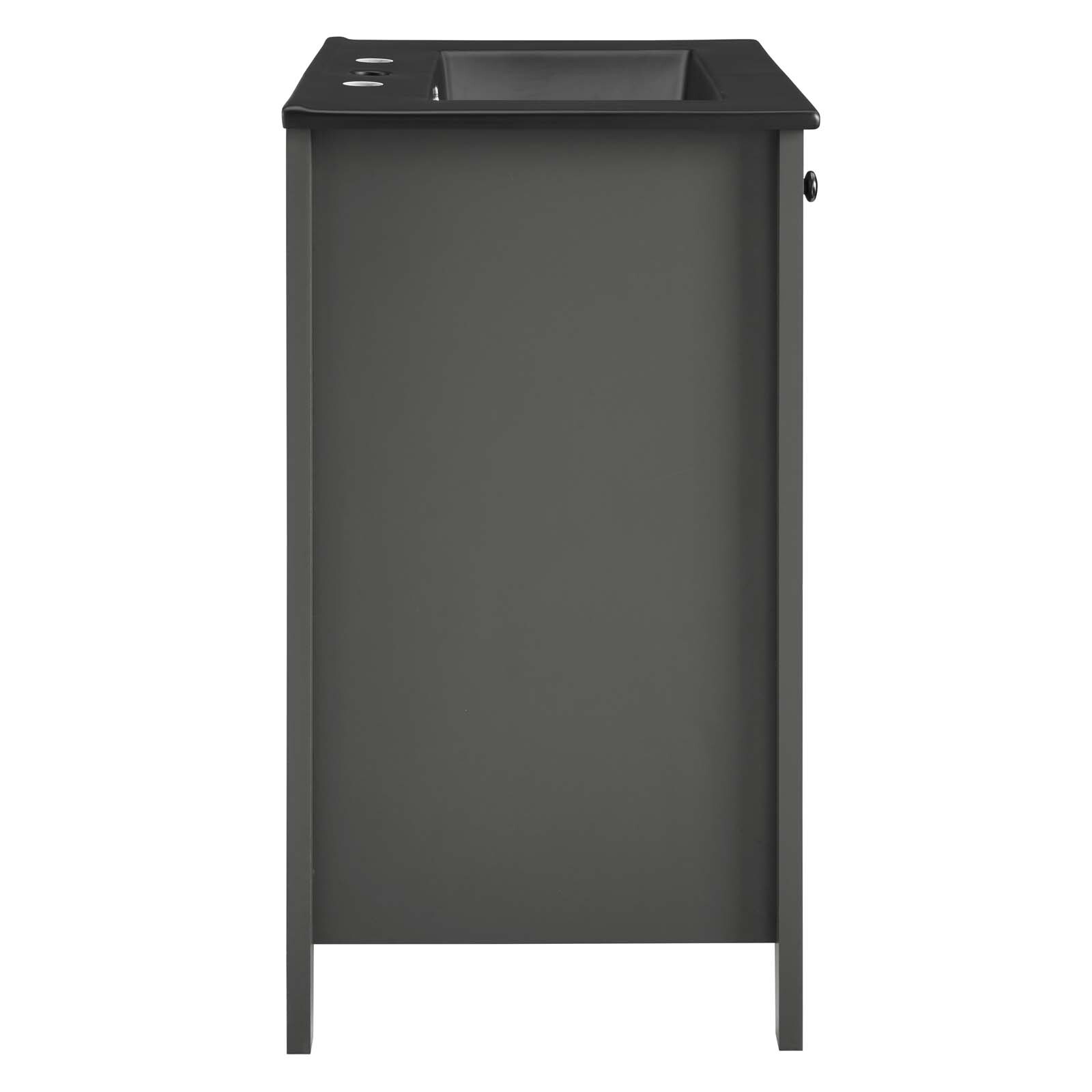 Modway Nantucket 24″ Bathroom Vanity With Sink in Gray Black
