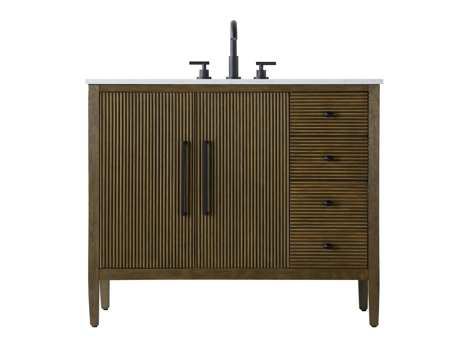 Elegant Lighting VF29642 Blakely 42″ – Hazel Oak