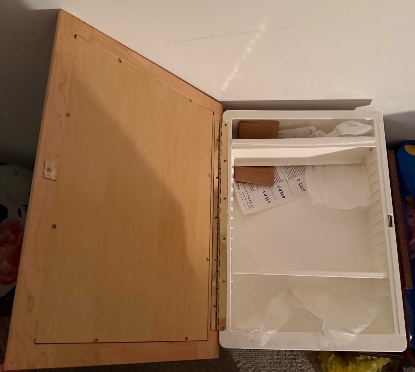 Wall Mounted Bathroom Storage Medicine Cabinet with Mirror NEW In Box