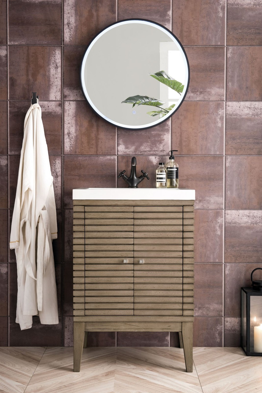 James Martin Vanities E213V24WG Linden 24″ – Wood