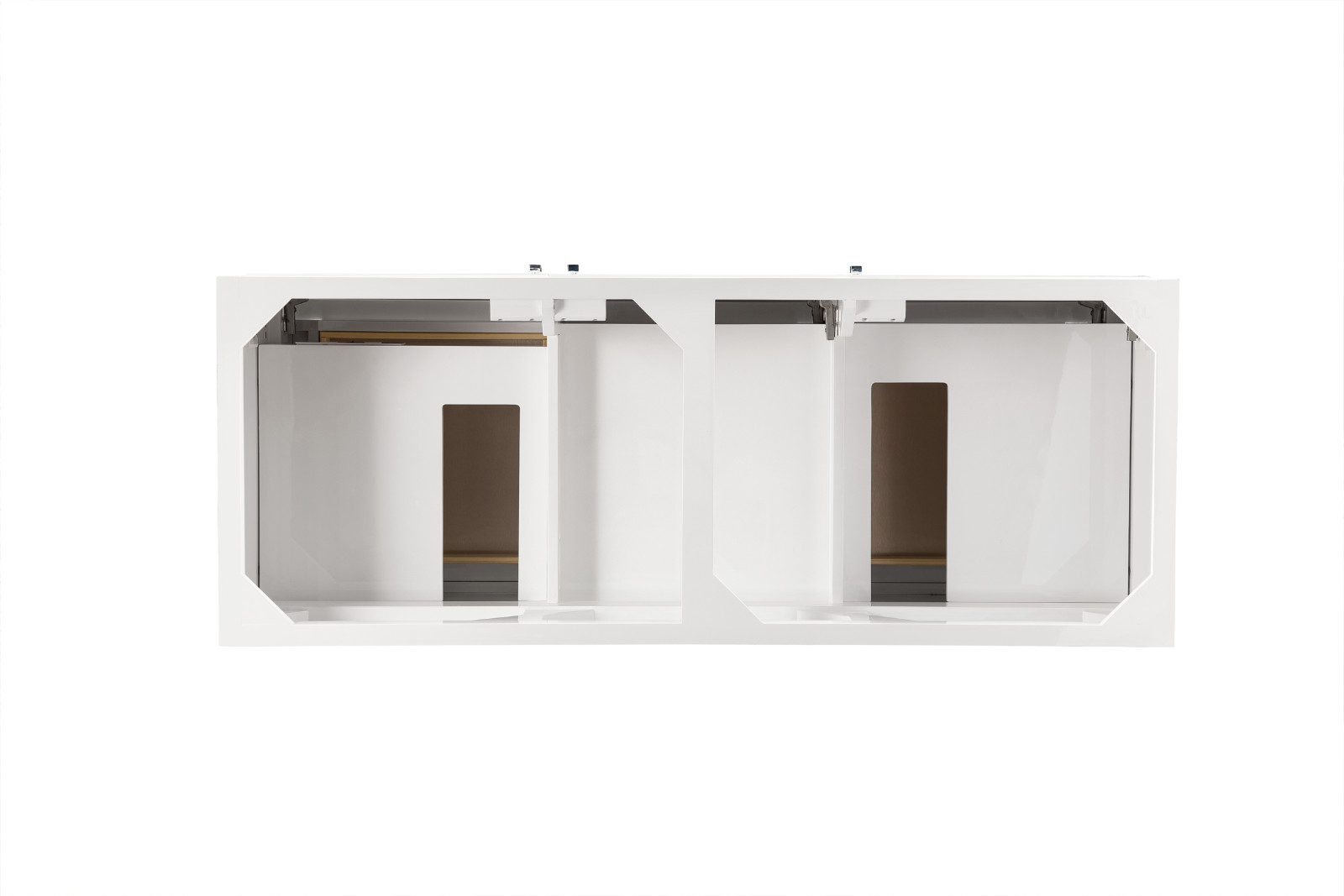 60″ James Martin Athens E645-V60D-GW Double Vanity Cabinet, Glossy White