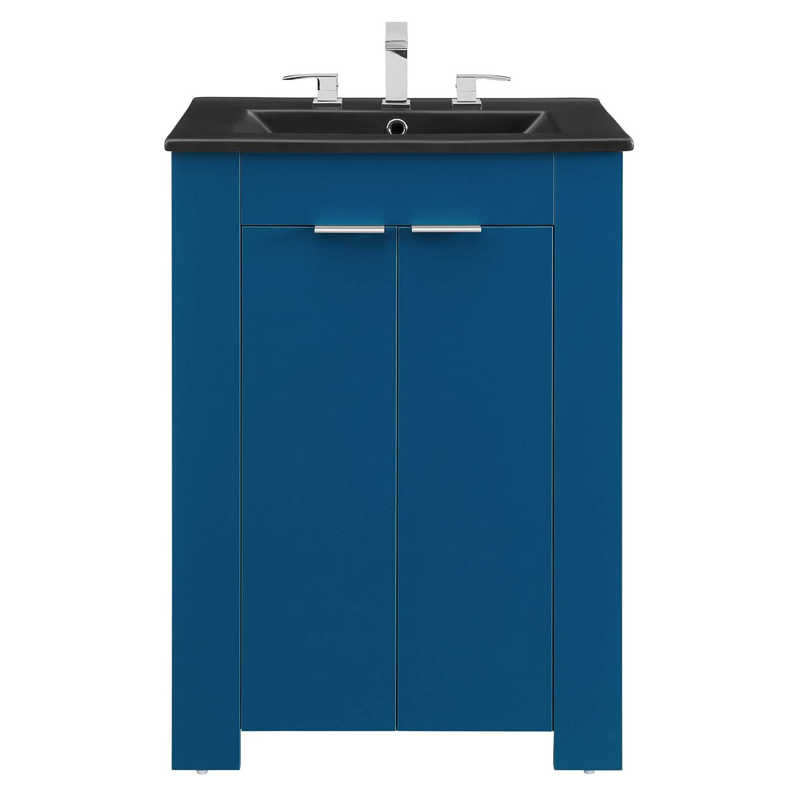 Modway Maybelle 24″ Bathroom Vanity In Navy Black