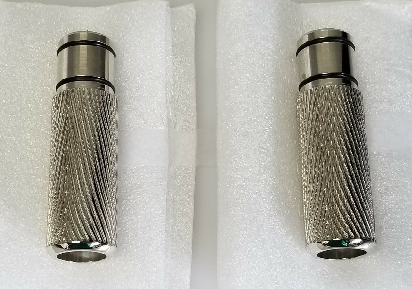 KALLISTA Pinna Paletta P74230-00-AD Vanity Accent Leg Upgrade Nickel Silver, NEW