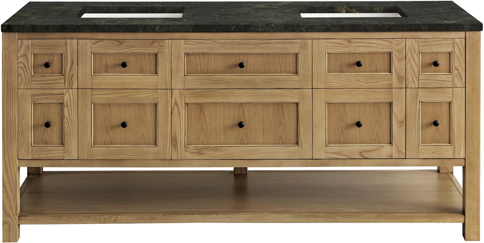 James Martin Vanities 330-V72-3PHT Breckenridge 72″ – Light Natural Oak