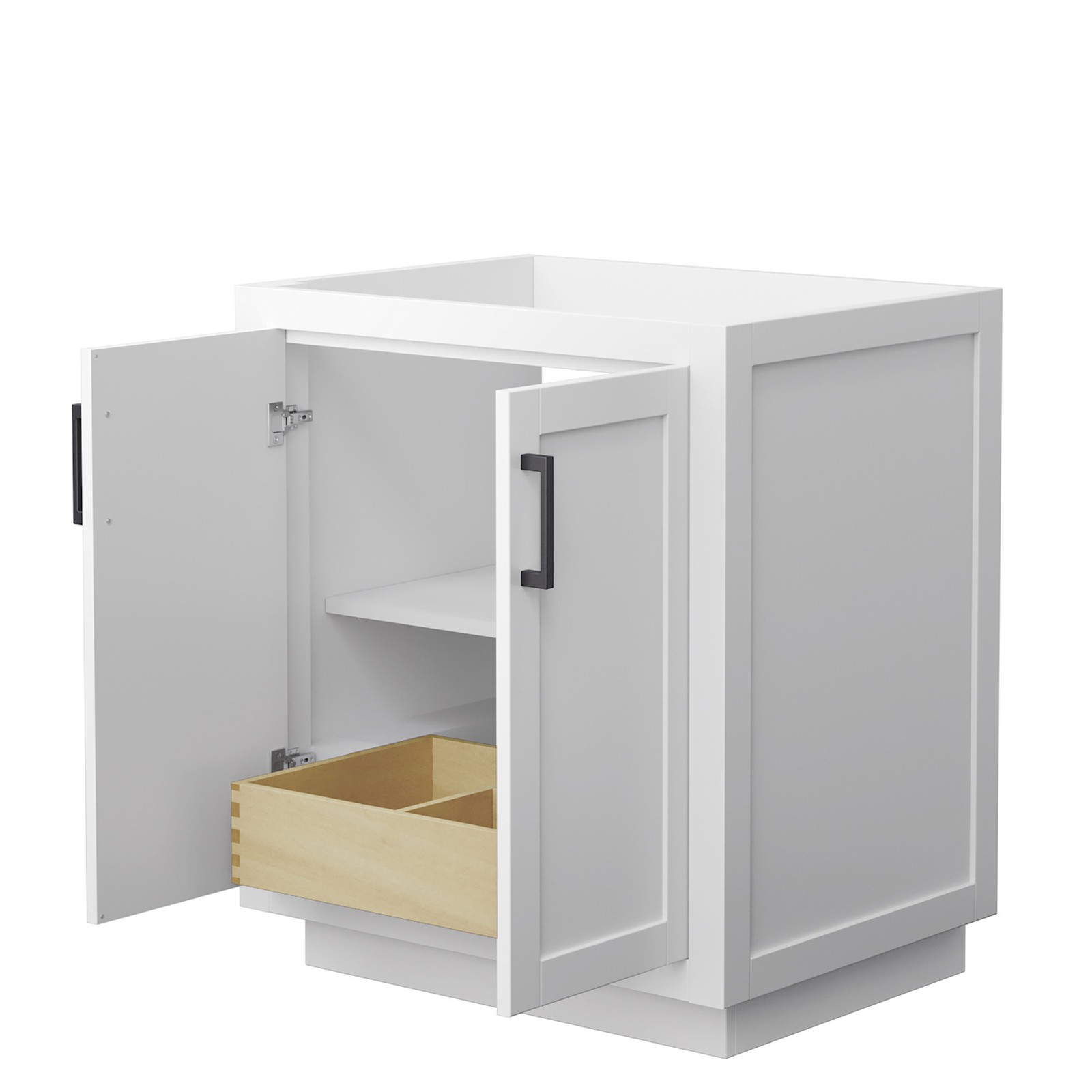 Wyndham Collection WCF2929-30S-CX-MXX Miranda 30″ Single – White / Brushed Gold