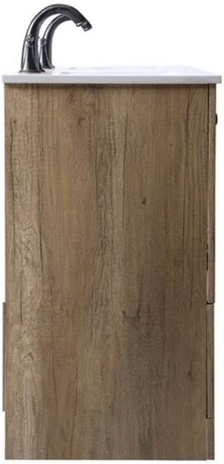 Elegant Lighting – VF2860DNT – 60 Inch Double Bathroom Vanity In Natural Oak