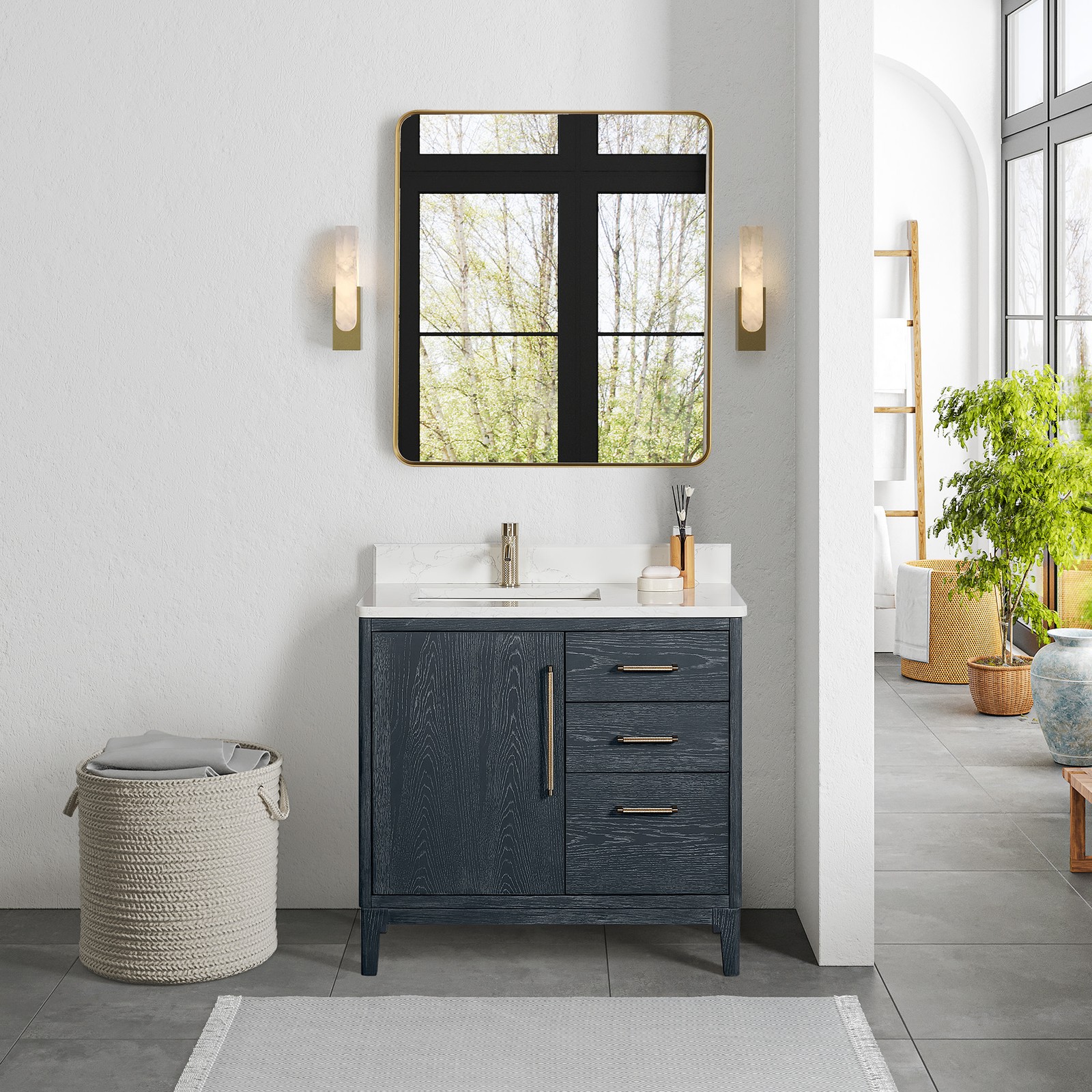 Miseno MV-NM-GARA36-GWT Gara 36″ – Washed Ash Grey