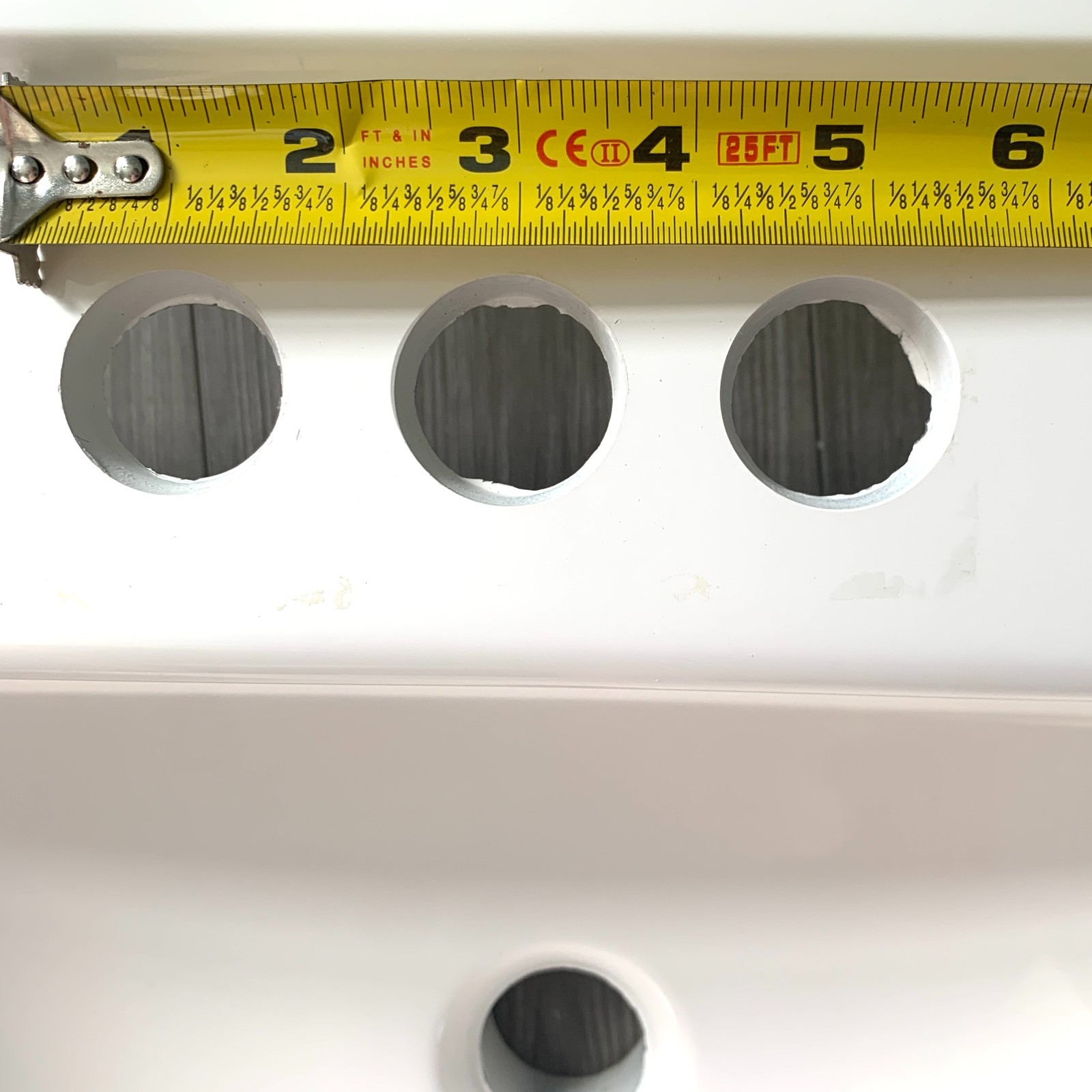 White Vanity Sink Top – 31″ x 22″ Solid White • RSI Home Products WV213-3X