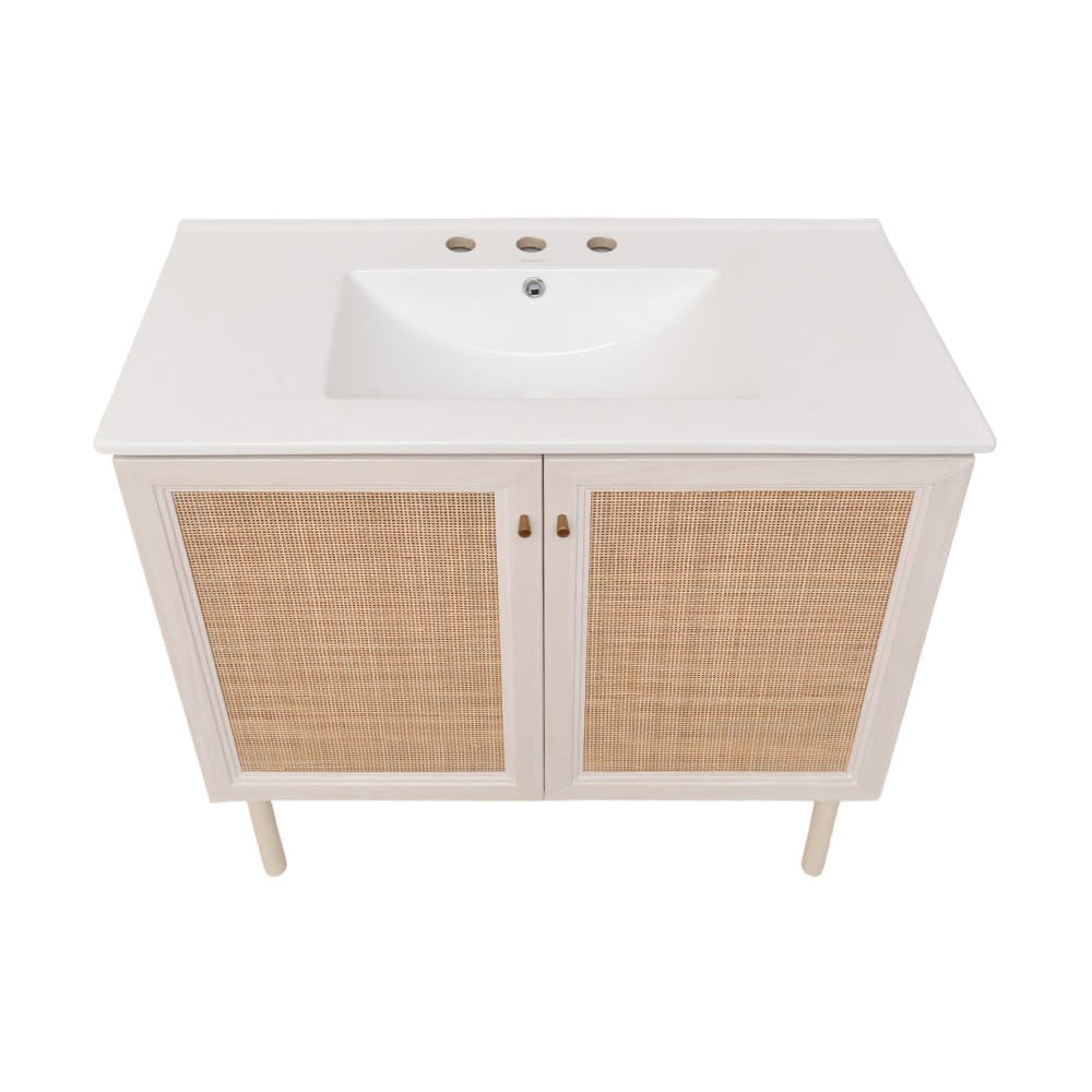 Swiss Madison SM-BV663-3 Classe 36″ – Brown Oak / Matte Black