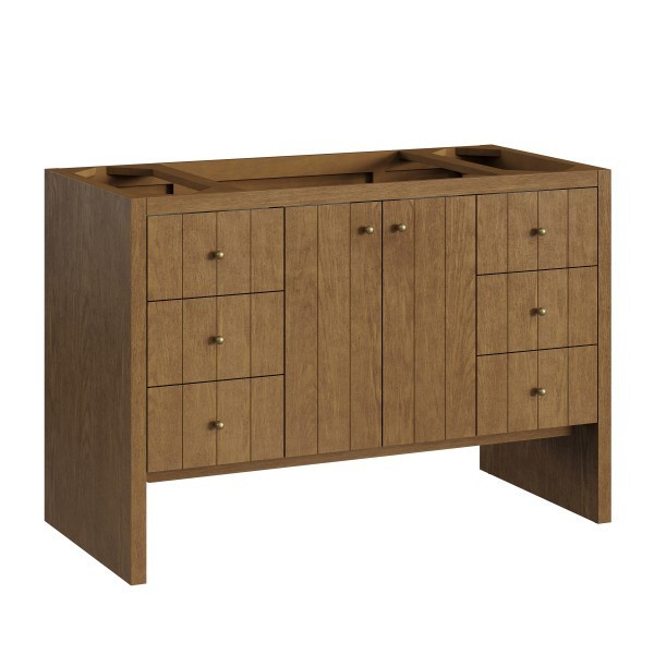 48″ James Martin Hudson 435-V48-HNO Single Vanity Cabinet Honey Oak